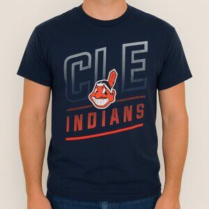 Cleveland Indians T Shirt Size Small Baseball Chief Wahoo Smiling Logo MLB